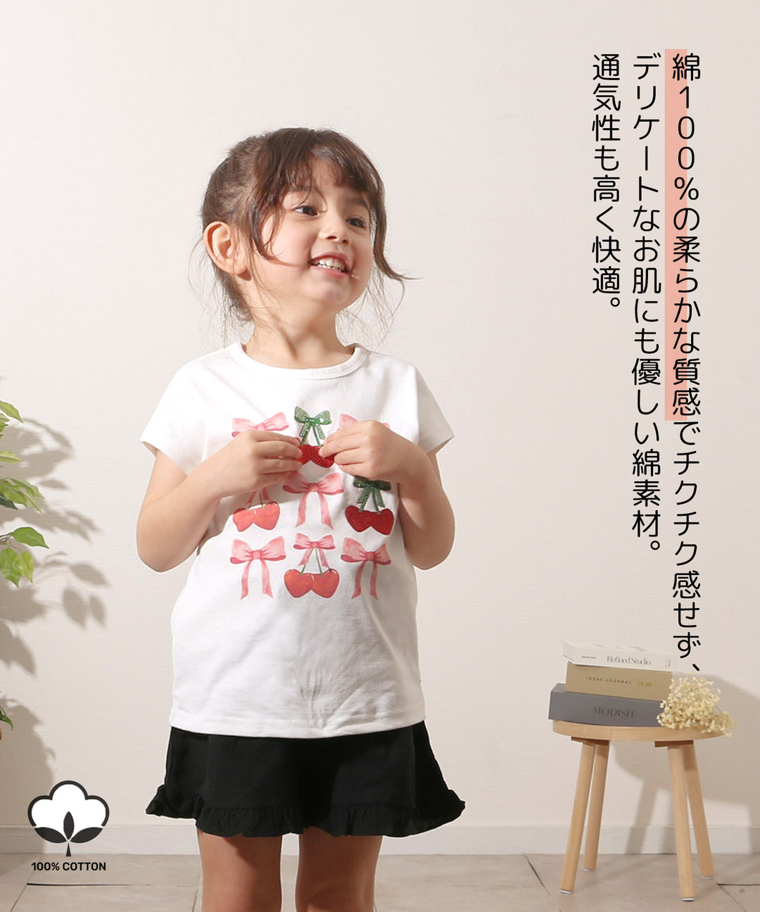 チェリーポップ T (2colors)