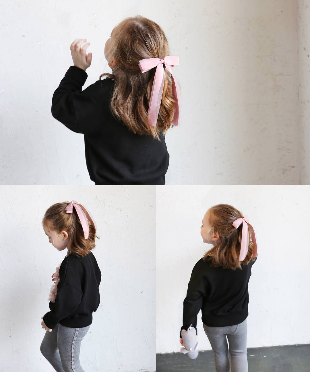 カノン リボン ヘアゴム (4colors)