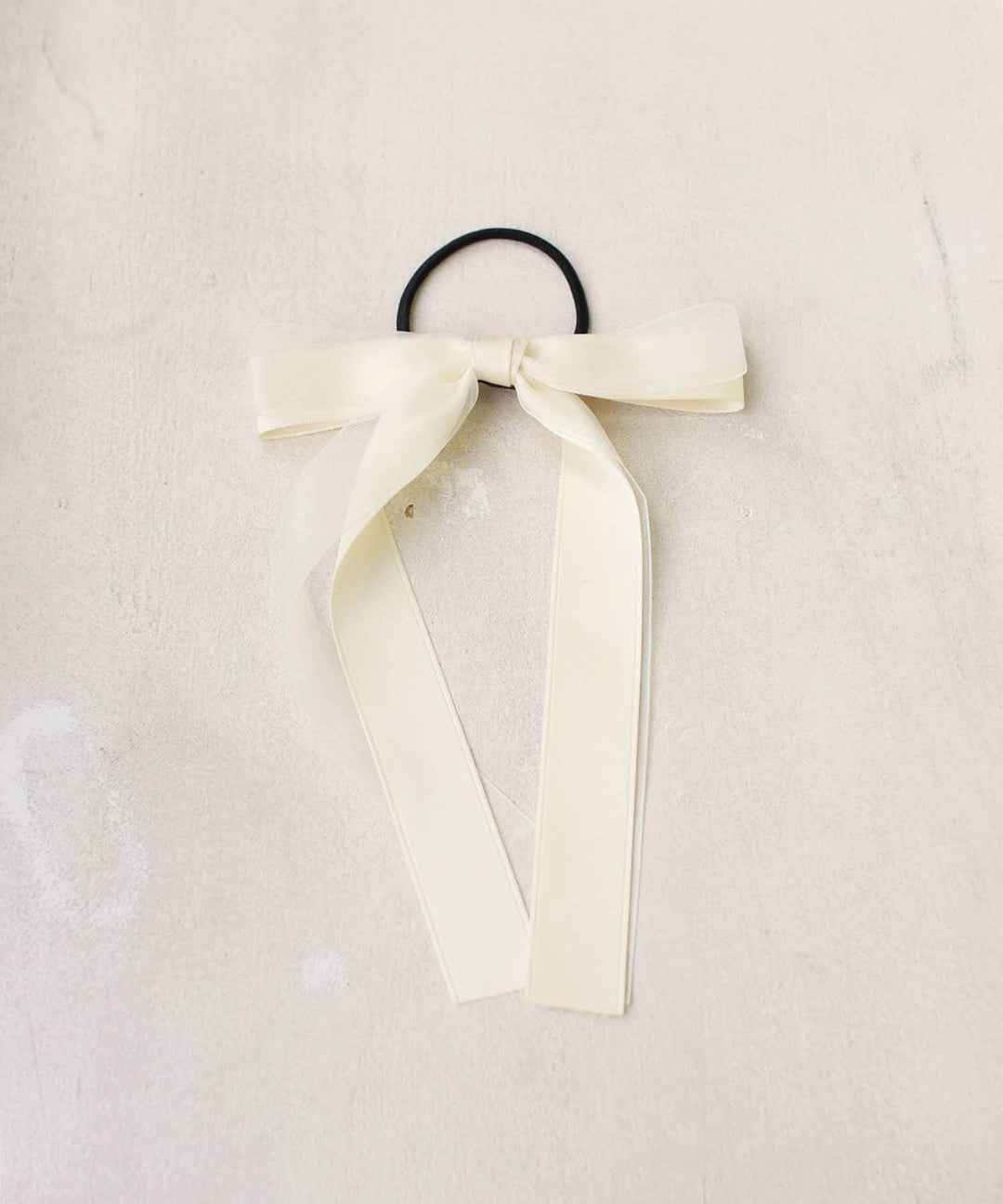 カノン リボン ヘアゴム (4colors)