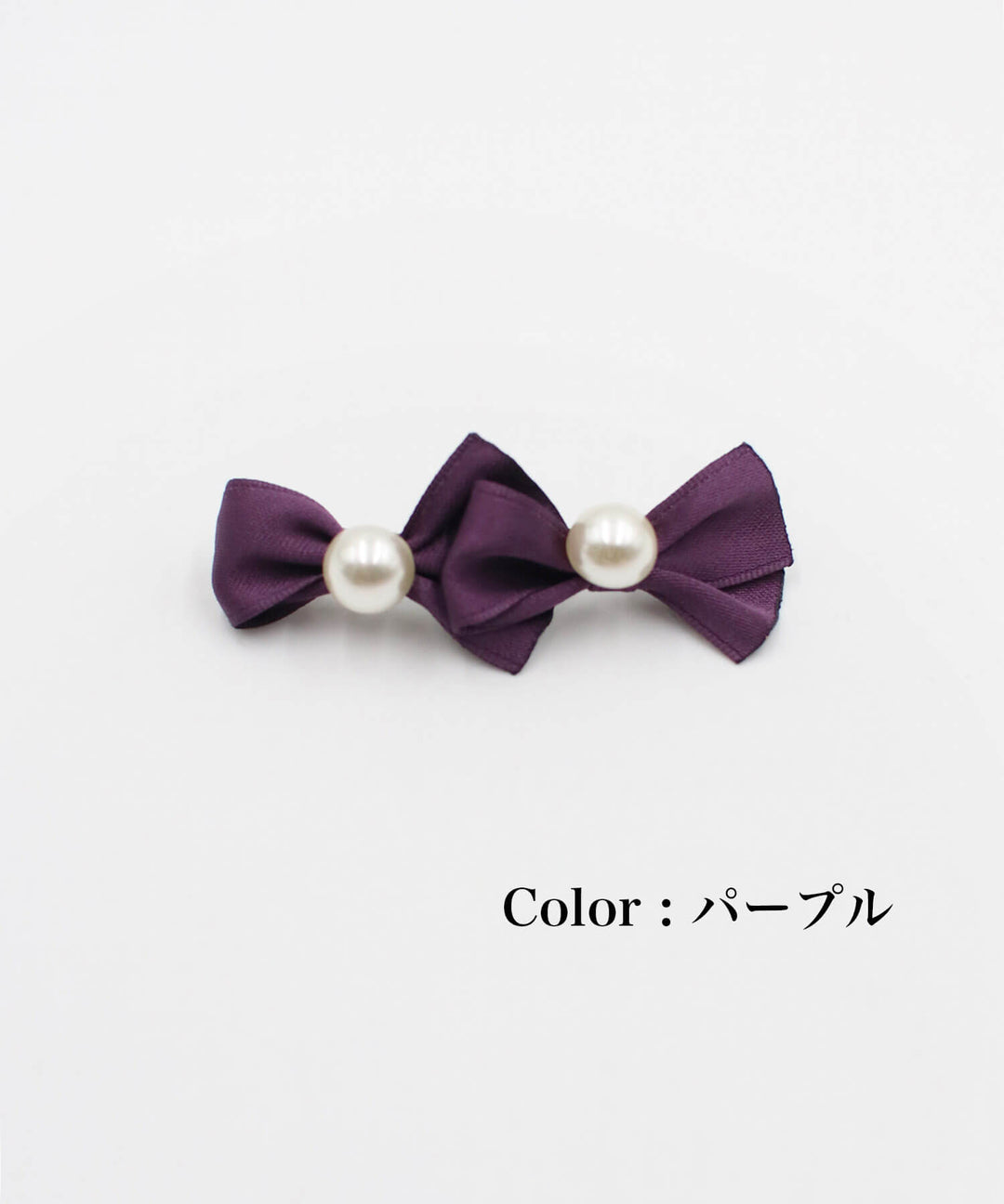 チュー 姉妹リボンバレッタ (5colors)