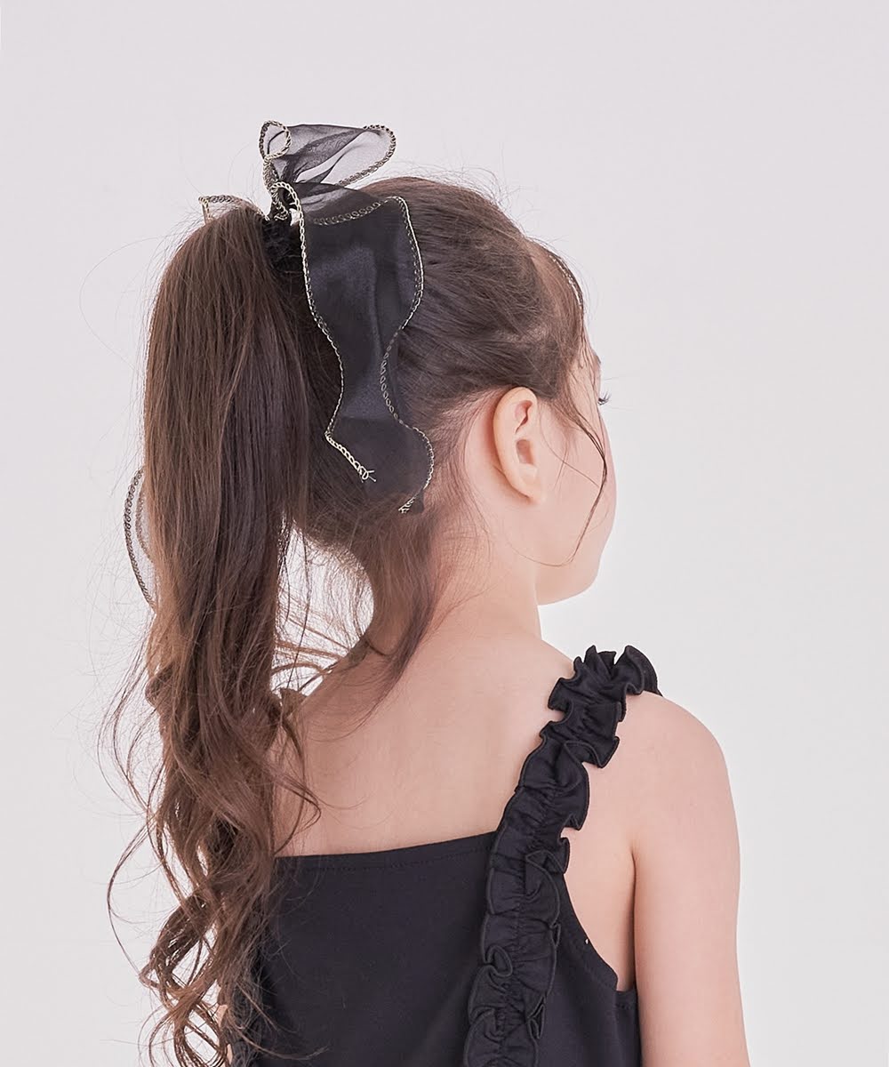 ハンク ロングリボン ヘアゴム (3color)