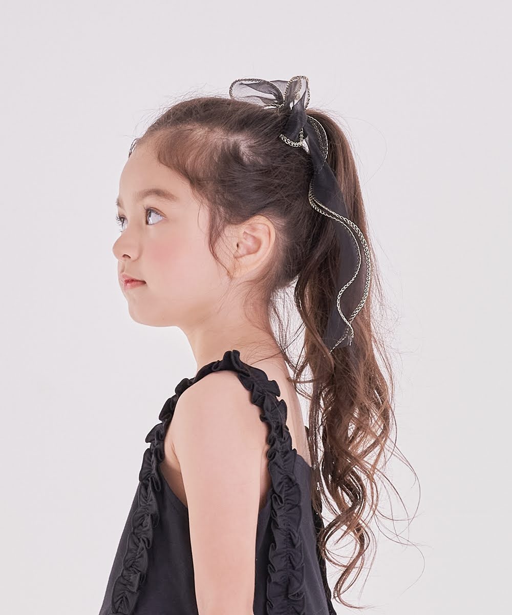 ハンク ロングリボン ヘアゴム (3color)