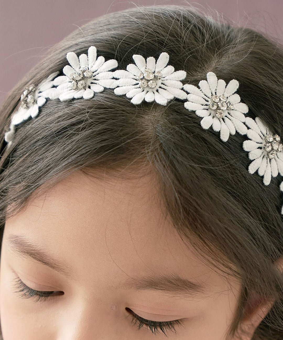 クレオ 花 ヘッドドレス カチューシャ(3color)