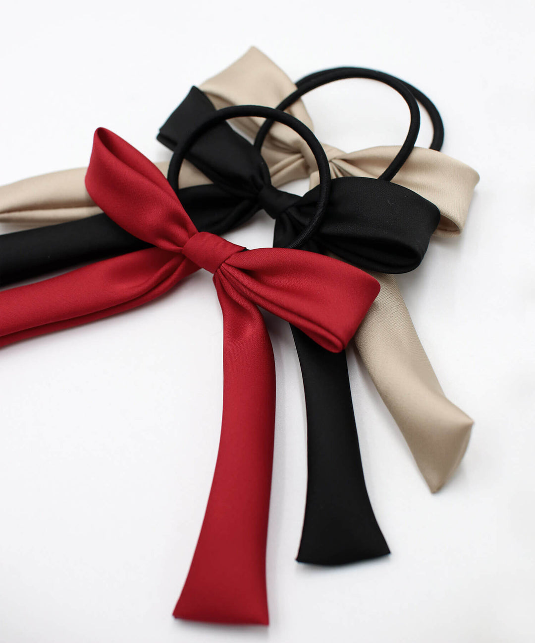 ちゅきちゅき リボン ヘアゴム (8color)